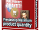 Prestashop Maximum Product Quantity01