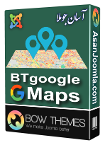  افزونه نقشه آنلاین گوگل BT Google Maps